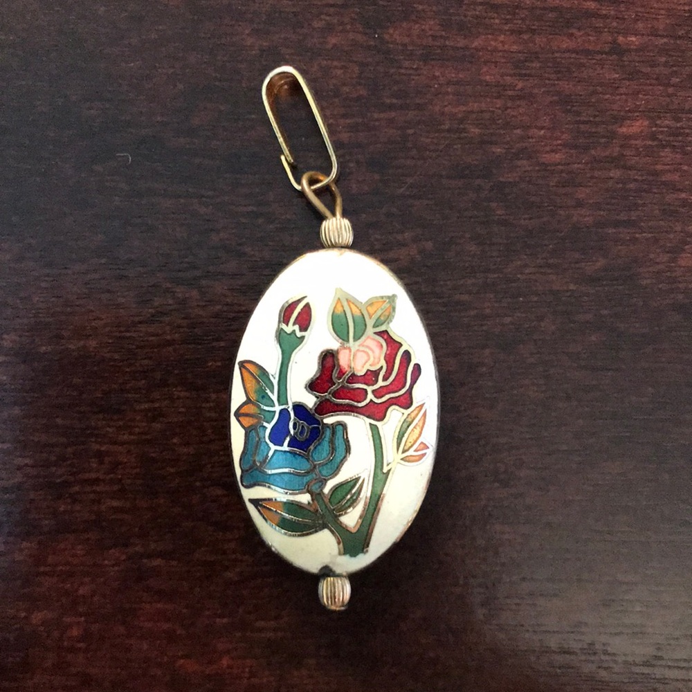 Vintage Flower Pendant